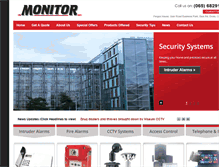 Tablet Screenshot of monitor.ie